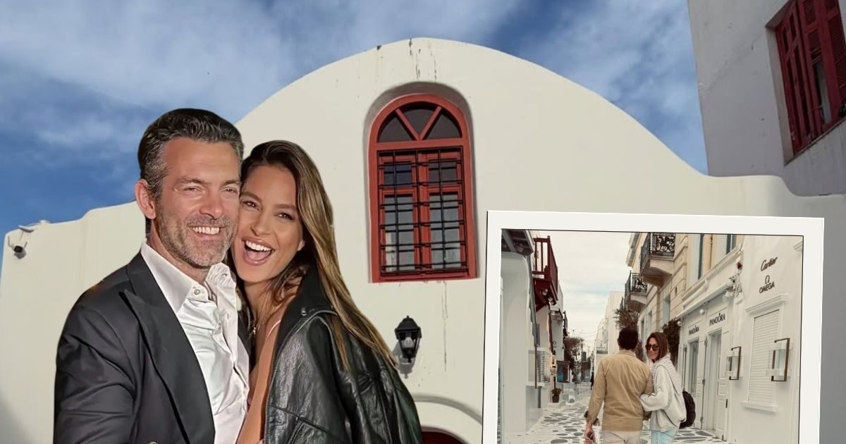 Κωνσταντίνα Ευριπίδου – Φίλιππος Μιχόπουλος: Η απόδραση στη Μύκονο και η τρυφερή φωτογραφία του ζευγαριού