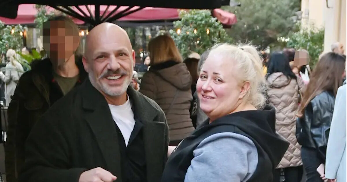 Νίκος Μουτσινάς – Παρθένα Χοροζίδου: Βόλτα στο κέντρο της Αθήνας! Φωτογραφίες