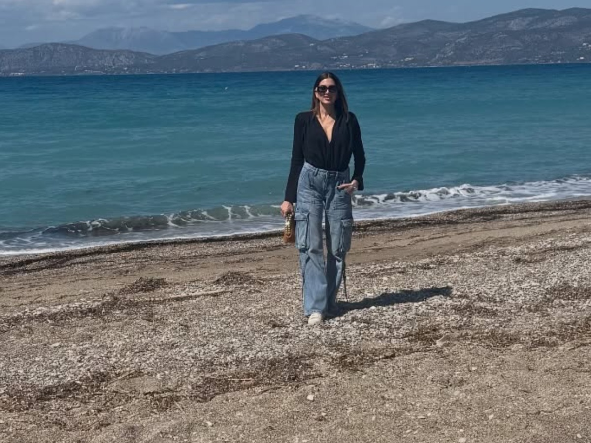 Σταματίνα Τσιμτσιλή: Στην Κόρινθο για το Πάσχα με την οικογένειά της – Φωτογραφίες