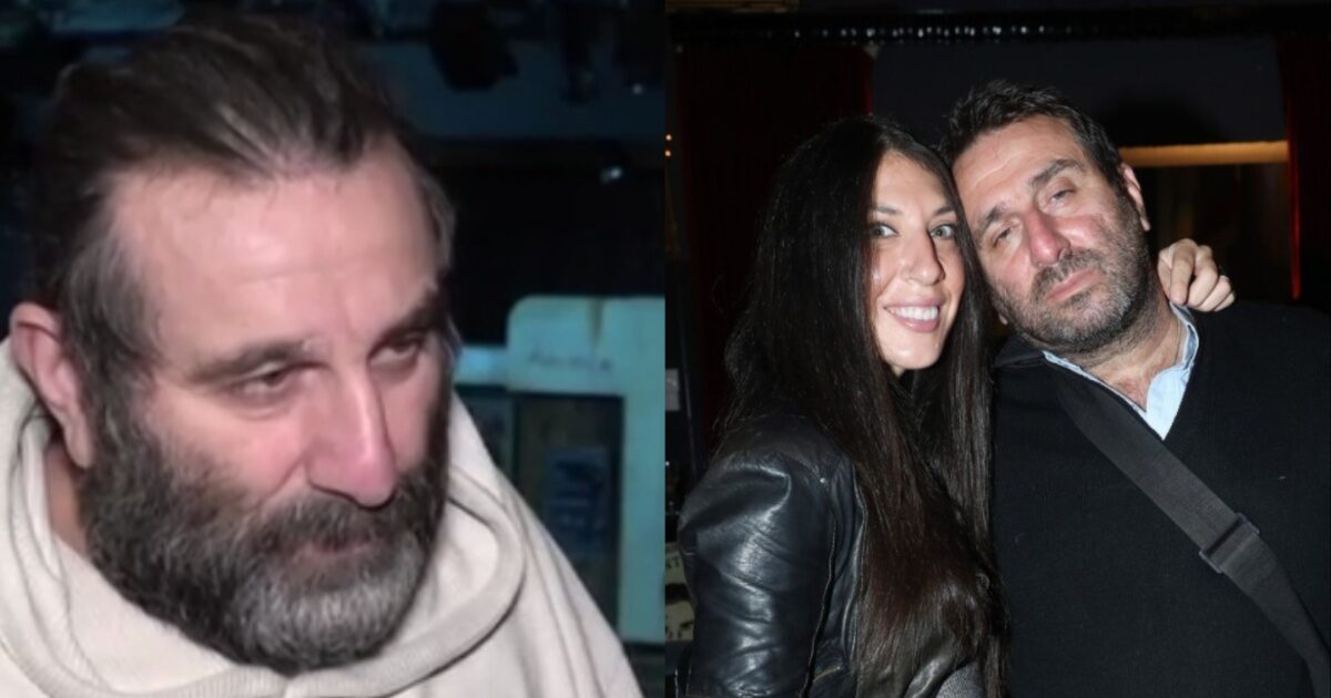 Ηλίας Βαλάσης: «Αν εγώ περνάω ένα δύσκολο, η γυναίκα μου περνάει δέκα»