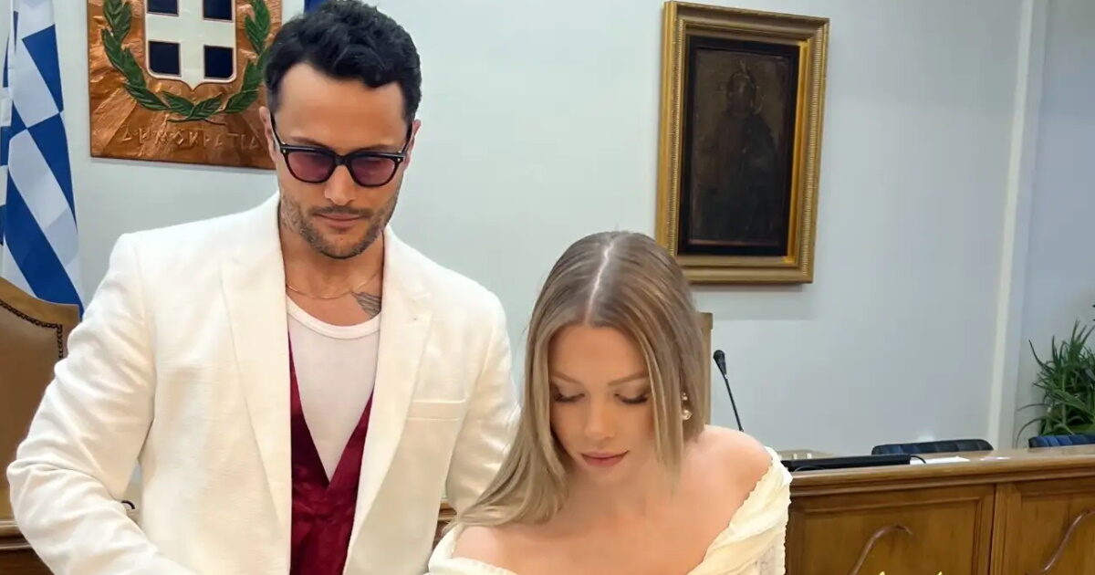 Κωνσταντίνος Φραντζής: Παντρεύτηκε με πολιτικό γάμο τη σύντροφό του, λίγο πριν γίνουν γονείς για πρώτη φορά – Φωτογραφίες