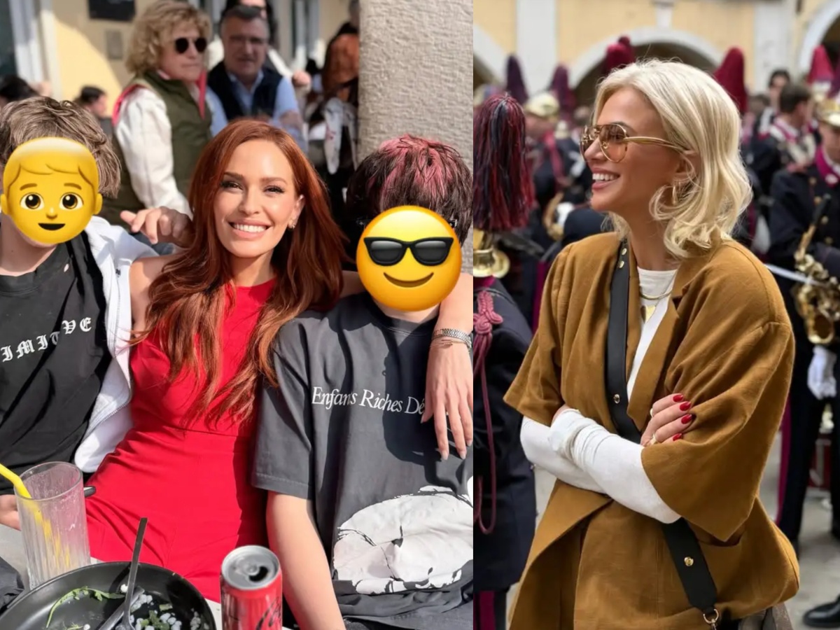 Σίσσυ Χρηστίδου – Χριστίνα Κοντοβά: Το φωτογραφικό άλμπουμ από το Πάσχα στην Κέρκυρα με τα παιδιά τους