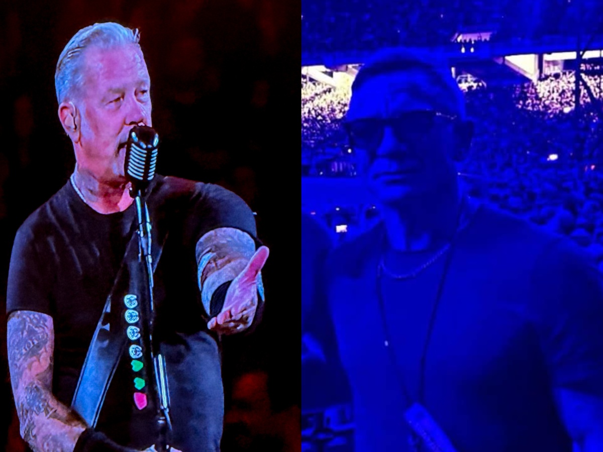 Metallica: Ο Ντάνιελ Γκρεγκ έδωσε το παρών στη χθεσινή τους συναυλία στο ΟΑΚΑ – Φωτογραφία