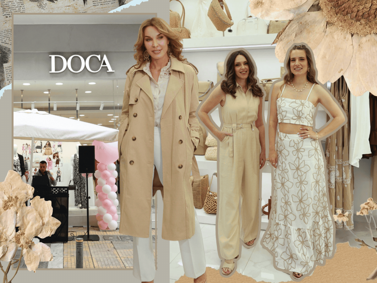 Το νέο κατάστημα DOCA στη Νέα Σμύρνη έγινε το απόλυτο fashion meeting point – Όλα όσα έγιναν στα εγκαίνια!