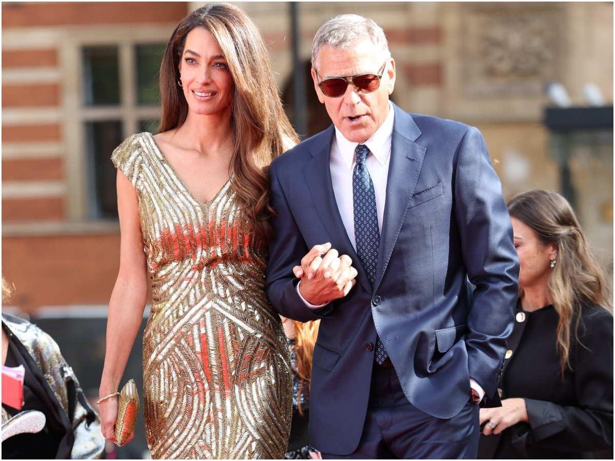 George και Amal Clooney: Το λαμπερό ζευγάρι εντυπωσίασε στο Λονδίνο δίπλα στον Βασιλιά Κάρολο