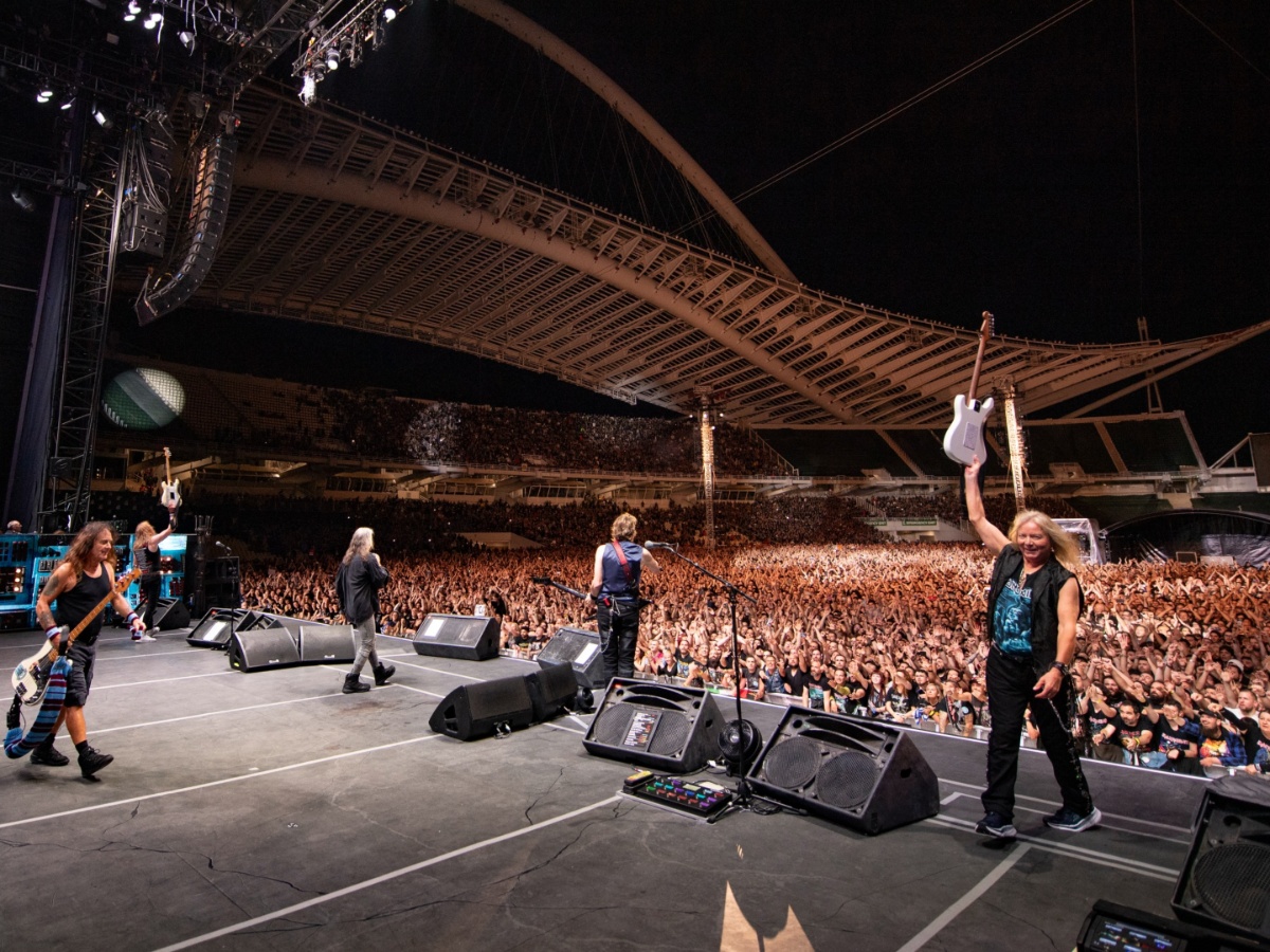 Iron Maiden: Έβαλαν «φωτιά» στο ΟΑΚΑ – Πάνω από 50.000 φίλοι της μέταλ έδωσαν το παρών