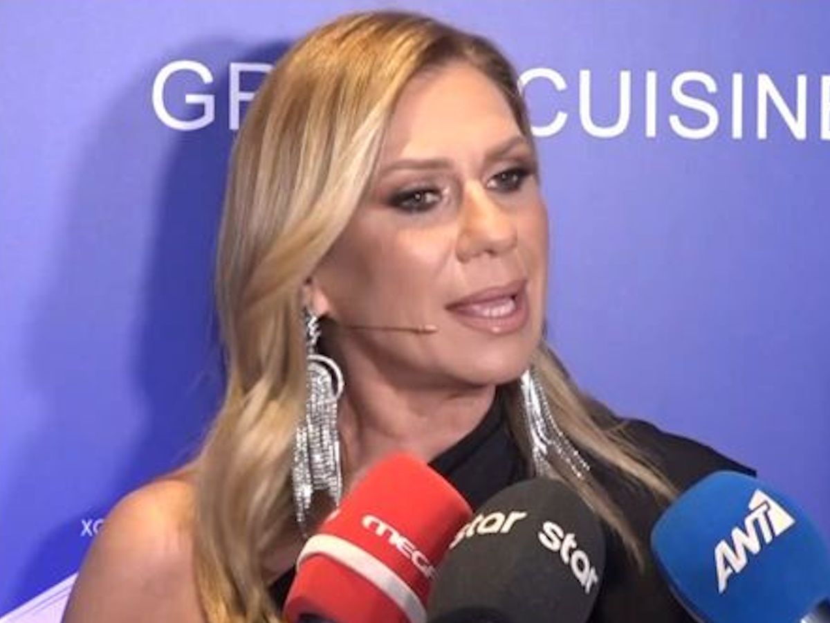 Κατερίνα Καραβάτου: Η αντίδραση on camera στο ενδεχόμενο να συνεργαστεί τηλεοπτικά με τον Χρήστο Φερεντίνο