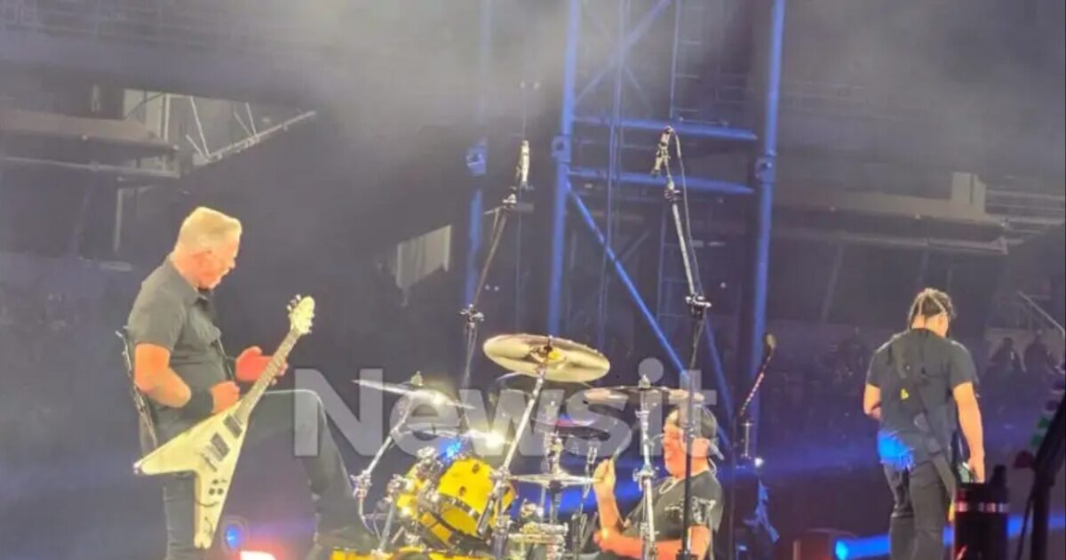 Συναυλία Metallica: Ξεσήκωσαν το ΟΑΚΑ παίζοντας το συρτάκι του Ζορμπά