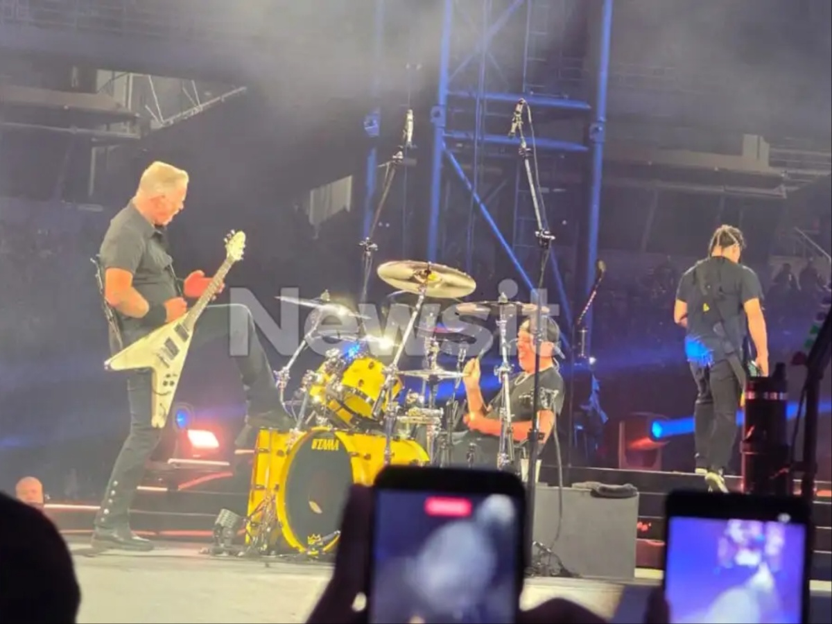Συναυλία Metallica: Ξεσήκωσαν το ΟΑΚΑ παίζοντας το συρτάκι του Ζορμπά