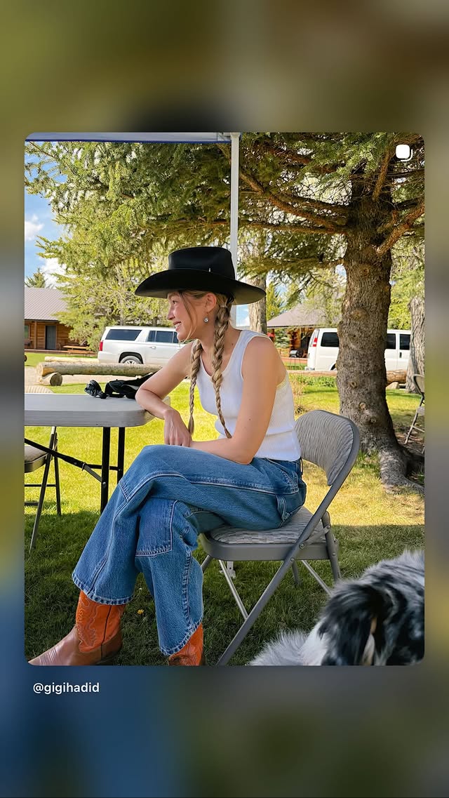 Η Gigi Hadid μας υπενθυμίζει ότι το Western haisty
