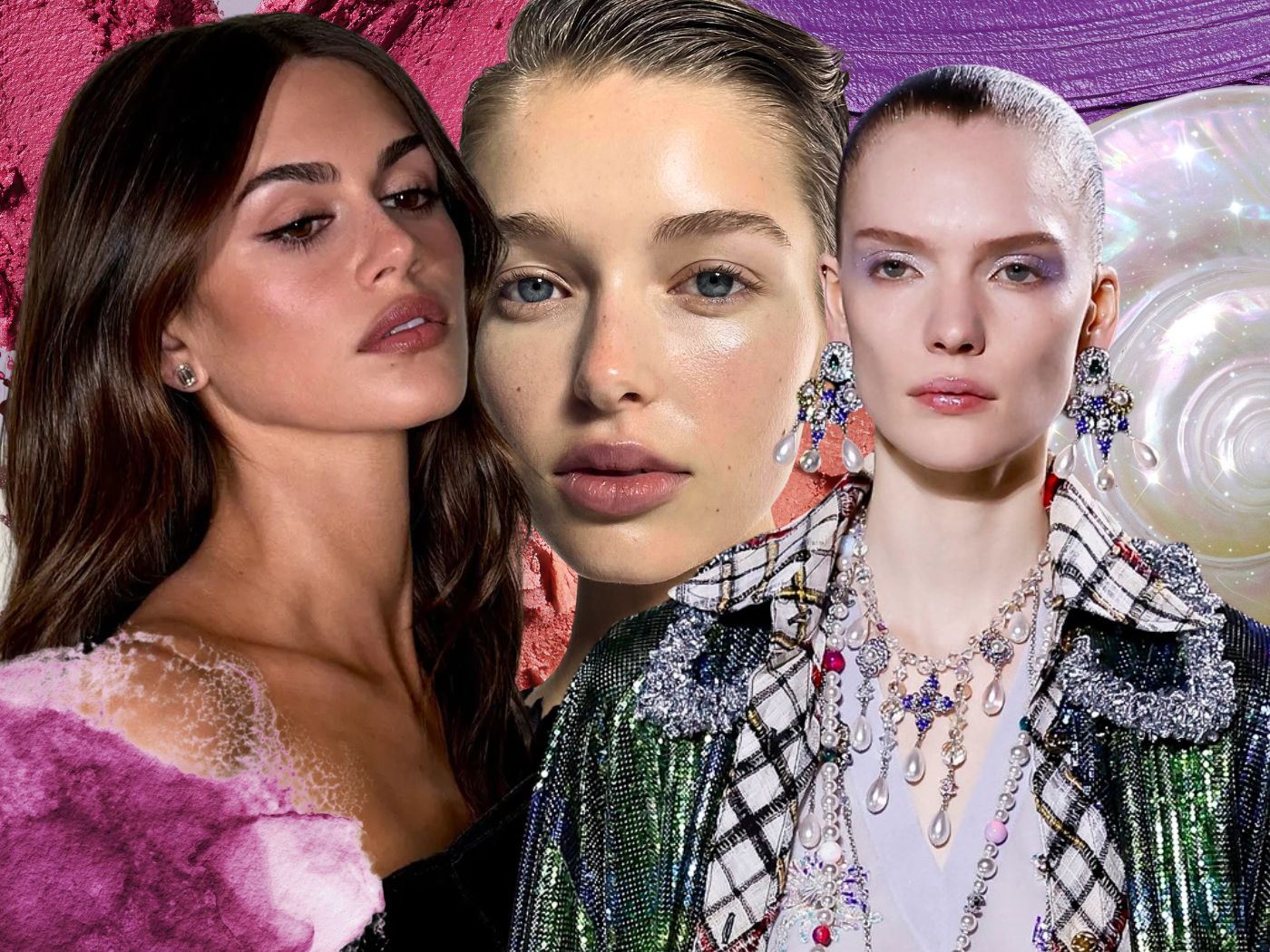 Από τo beach skin μέχρι το hypereal skin αυτά είναι τα αγαπημένα trends των make up artists