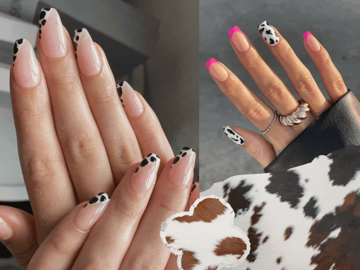 Cow nails: Το μανικιούρ που θα βλέπεις παντού φέτος το καλοκαίρι