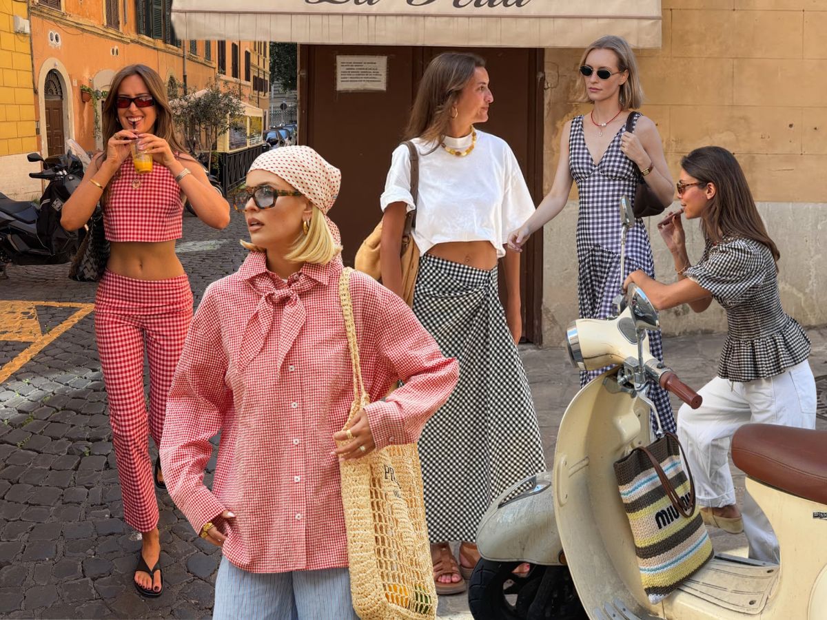 Gingham: Αυτή είναι η καλοκαιρινή και πιο γοητευτική εκδοχή του κλασικού καρό