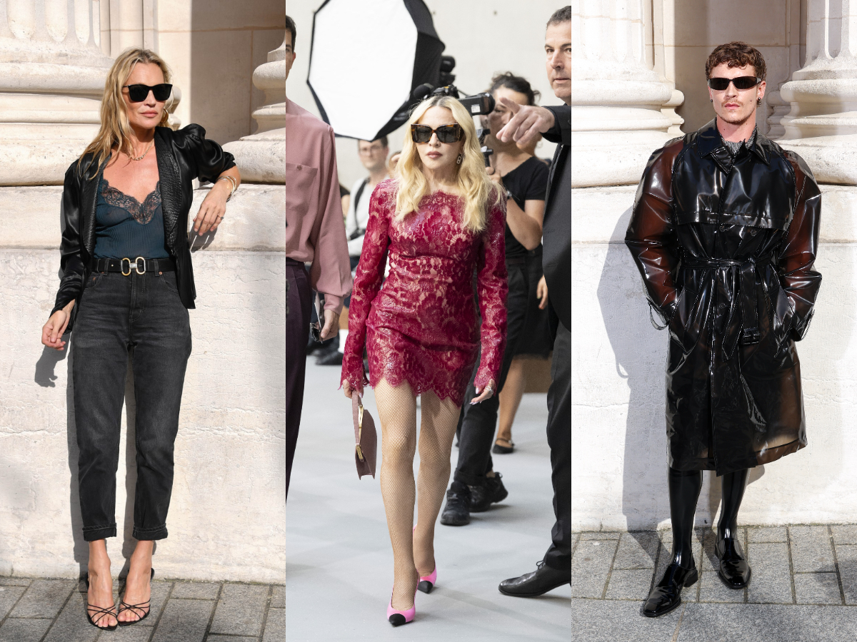 Madonna, Kate Moss και Connor Storrie παρέδωσαν μαθήματα edgy στιλ στο show του Saint Laurent
