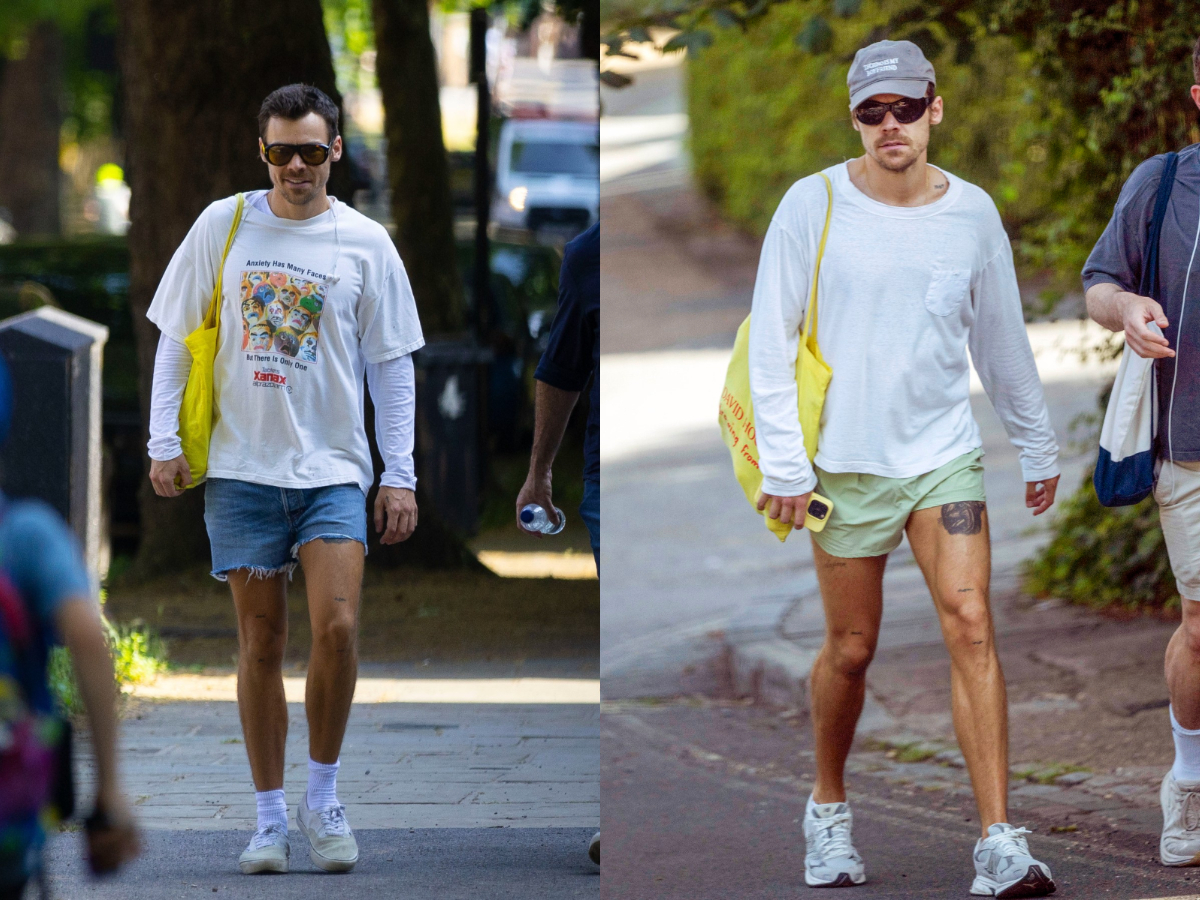 Σορτσάκια: Ο Harry Styles έχει ξεκάθαρα την πιο ωραία συλλογή για αυτό το καλοκαίρι!