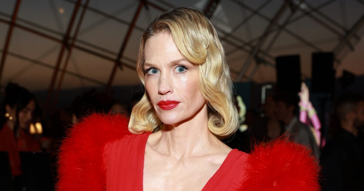 Η January Jones τίμησε τη Marilyn Monroe με ένα iconic beauty look