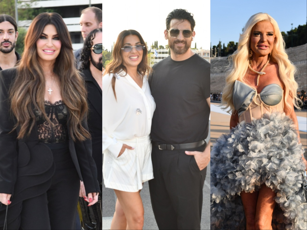 Paris Valtadoros: Ποια πρόσωπα έδωσαν το «παρών» στο fashion show του στο Καλλιμάρμαρο
