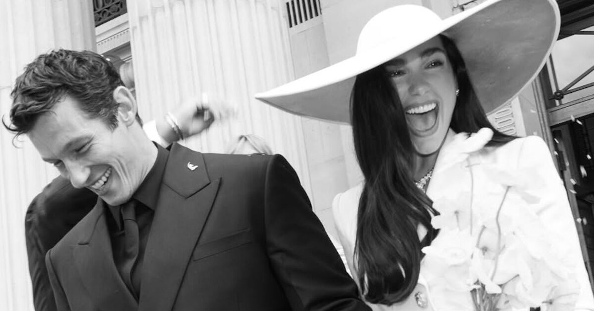 Dua Lipa: Η τρυφερή ανάρτηση από τον «κρυφό» γάμο της με τον Callum Turner