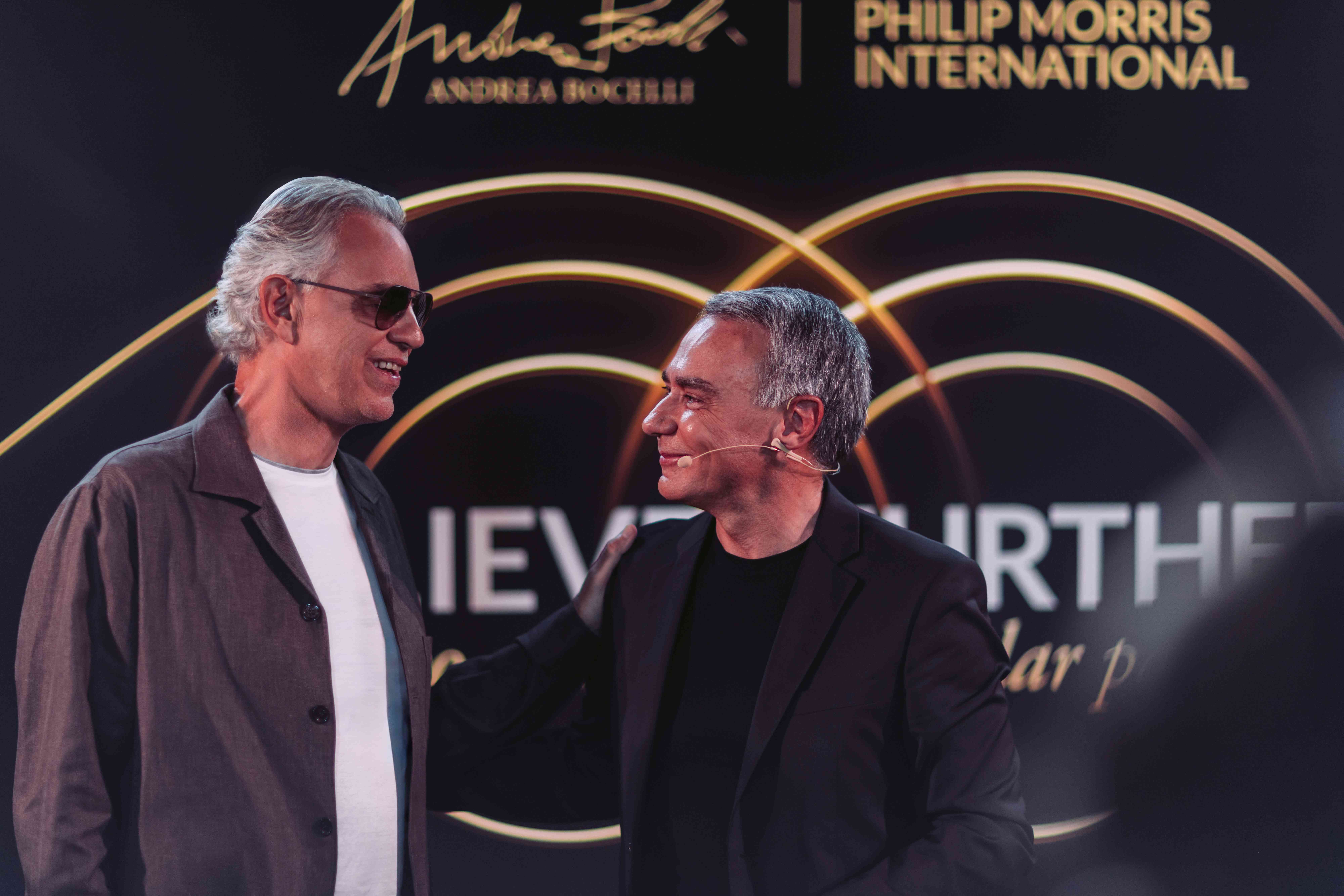 Philip Morris International και Andrea Bocelli ενώνουν τις φωνές τους στο «Believe. Further»