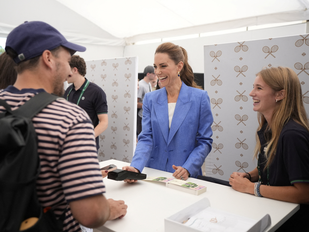 Kate Middleton: Η συμβολική κίνηση στο Wimbledon που ενθουσίασε τους θαυμαστές της