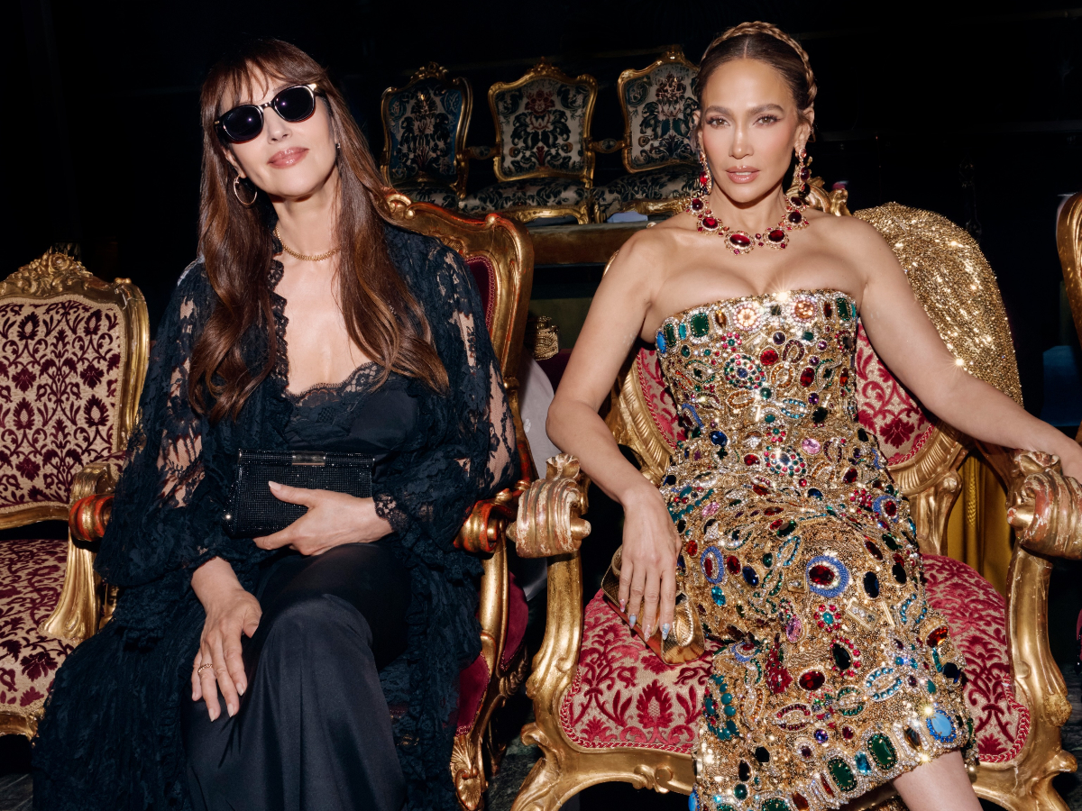 Jennifer Lopez – Monica Bellucci: Έκλεψαν την παράσταση στο front row του Dolce & Gabbana show στην Ταορμίνα