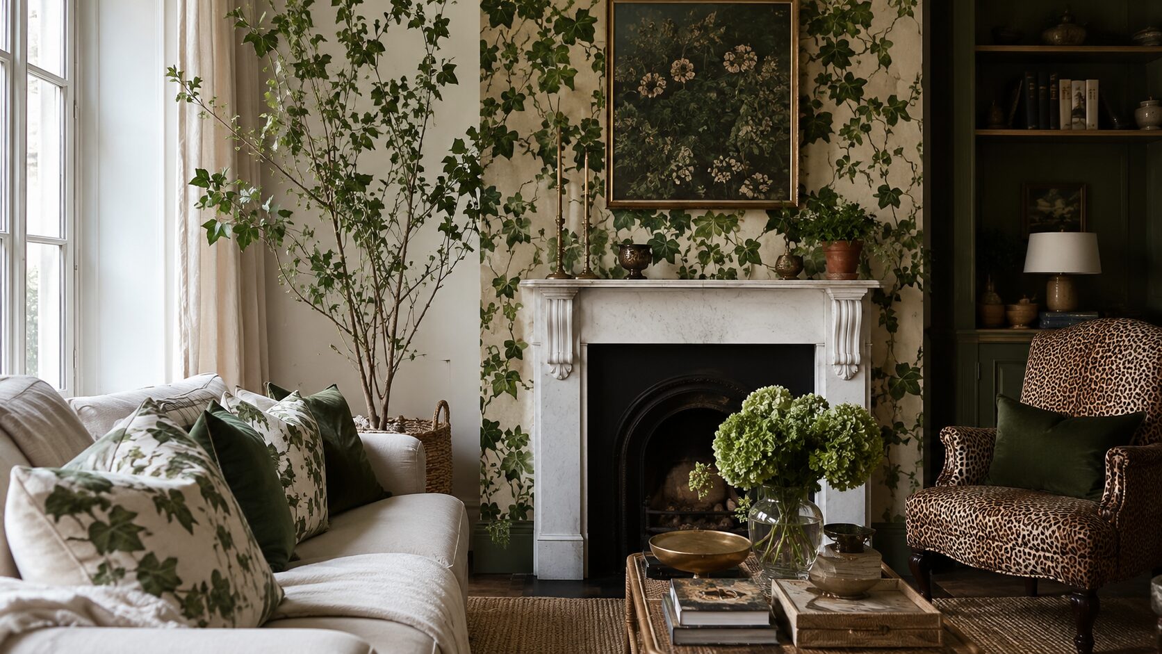 Ivy decor: Το μοτίβο από τα 90s που επιστρέφει πιο κομψό από ποτέ