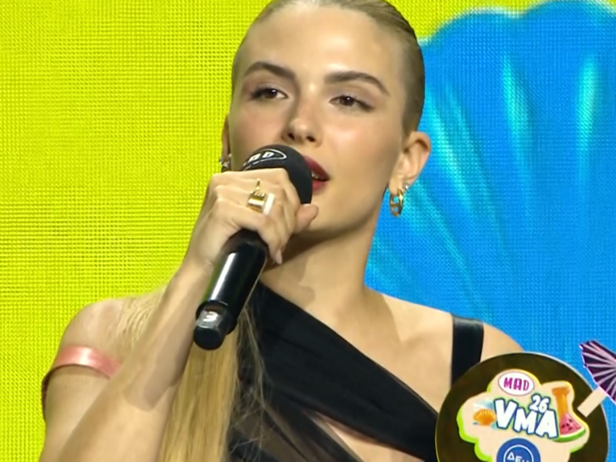 Mad VMA 2026: Συγκινημένη η Κατερίνα Λιόλιου στην παραλαβή του βραβείου της – «Η γνώμη κάποιου άλλου μην αποτελέσει ταβάνι των ονείρων σας»