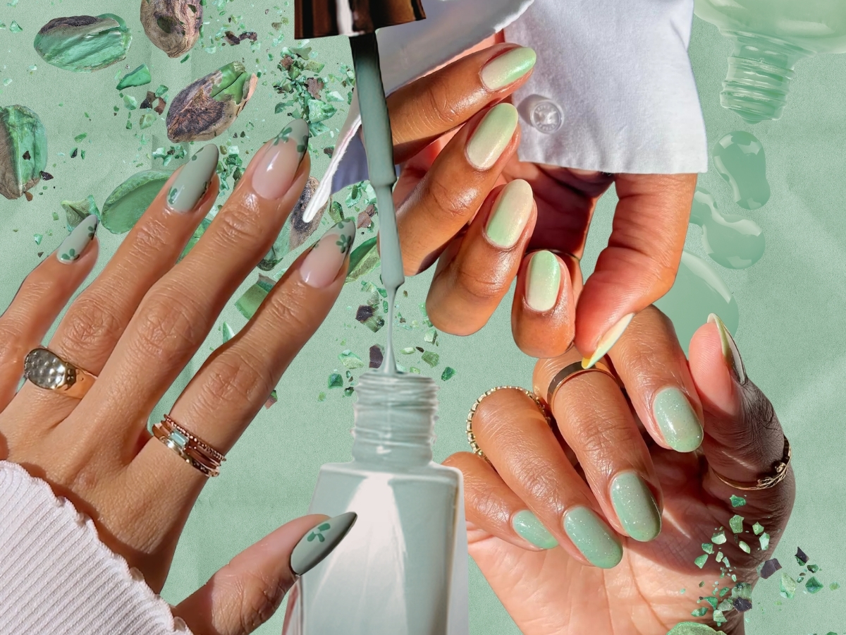 Pistachio Green νύχια: Το μανικιούρ που συνδυάζει κομψότητα, φρεσκάδα και στιλ