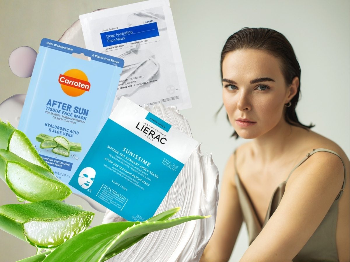 After-Sun Sheet Masks: Το πιο δροσερό beauty boost για την  επιδερμίδα σου μετά τον ήλιο