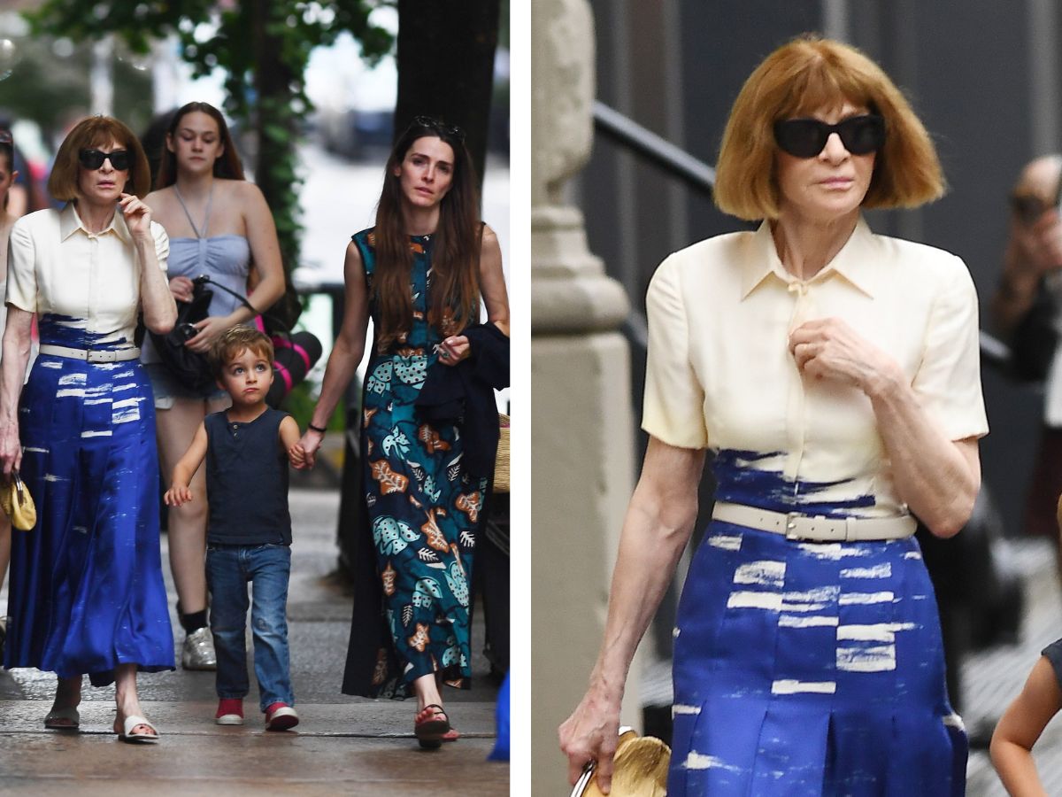 Anna Wintour: Η «σιδηρά κυρία» της μόδας σε ρόλο τρυφερής γιαγιάς – Η σπάνια οικογενειακή βόλτα στη Νέα Υόρκη με τον εγγονό της