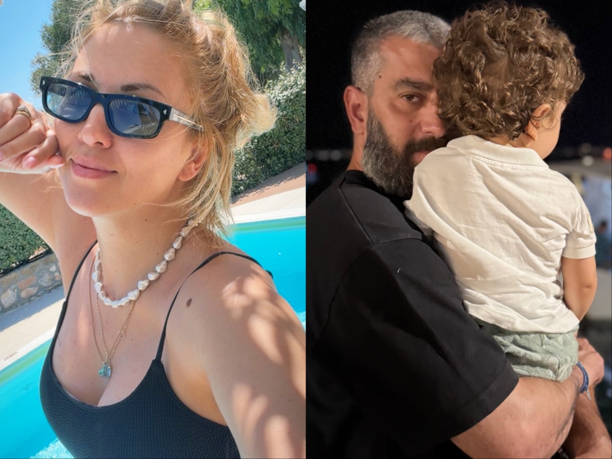 Φωτεινή Πετρογιάννη – Μιχάλης Ρουμπής: Οι οικογενειακές διακοπές στην Ερέτρια με τον γιο τους
