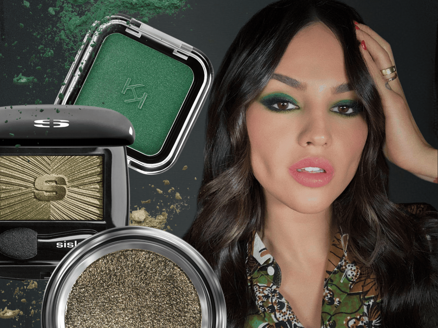 Οι αγαπημένες πράσινες σκιές της beauty editor για να υιοθετήσεις την πιο γοητευτική τάση του φθινοπώρου