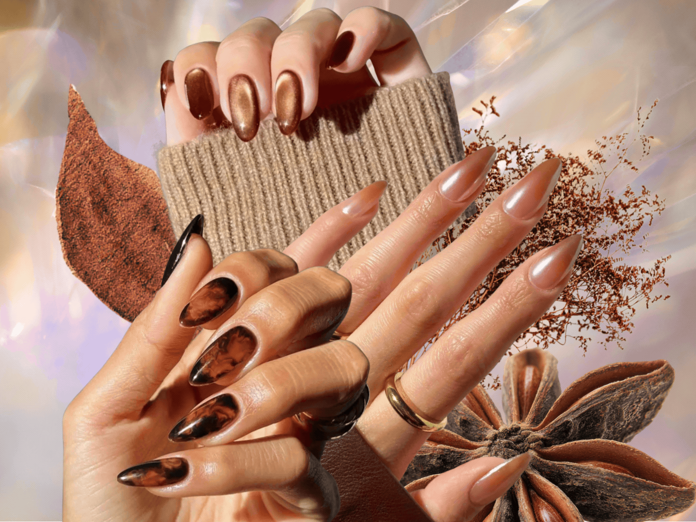 Caramel Nails: Η πιο «ζεστή» neutral απόχρωση που θα βλέπουμε παντού το φθινόπωρο και τον χειμώνα
