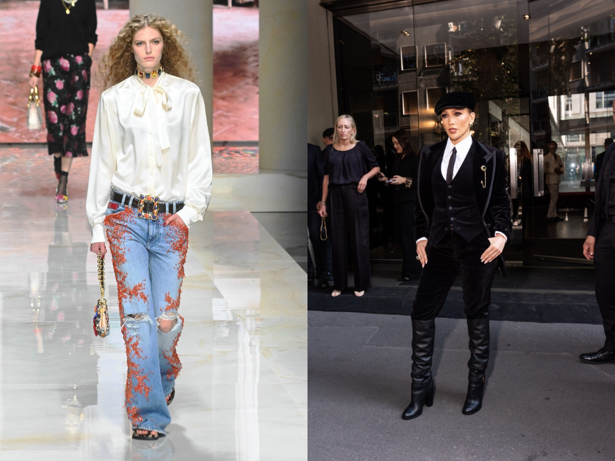 Dolce & Gabbana SS27: H νέα συλλογή είχε παιχνιδιάρικη διάθεση και η Jennifer Lopez έκλεψε τα φλας στο front row