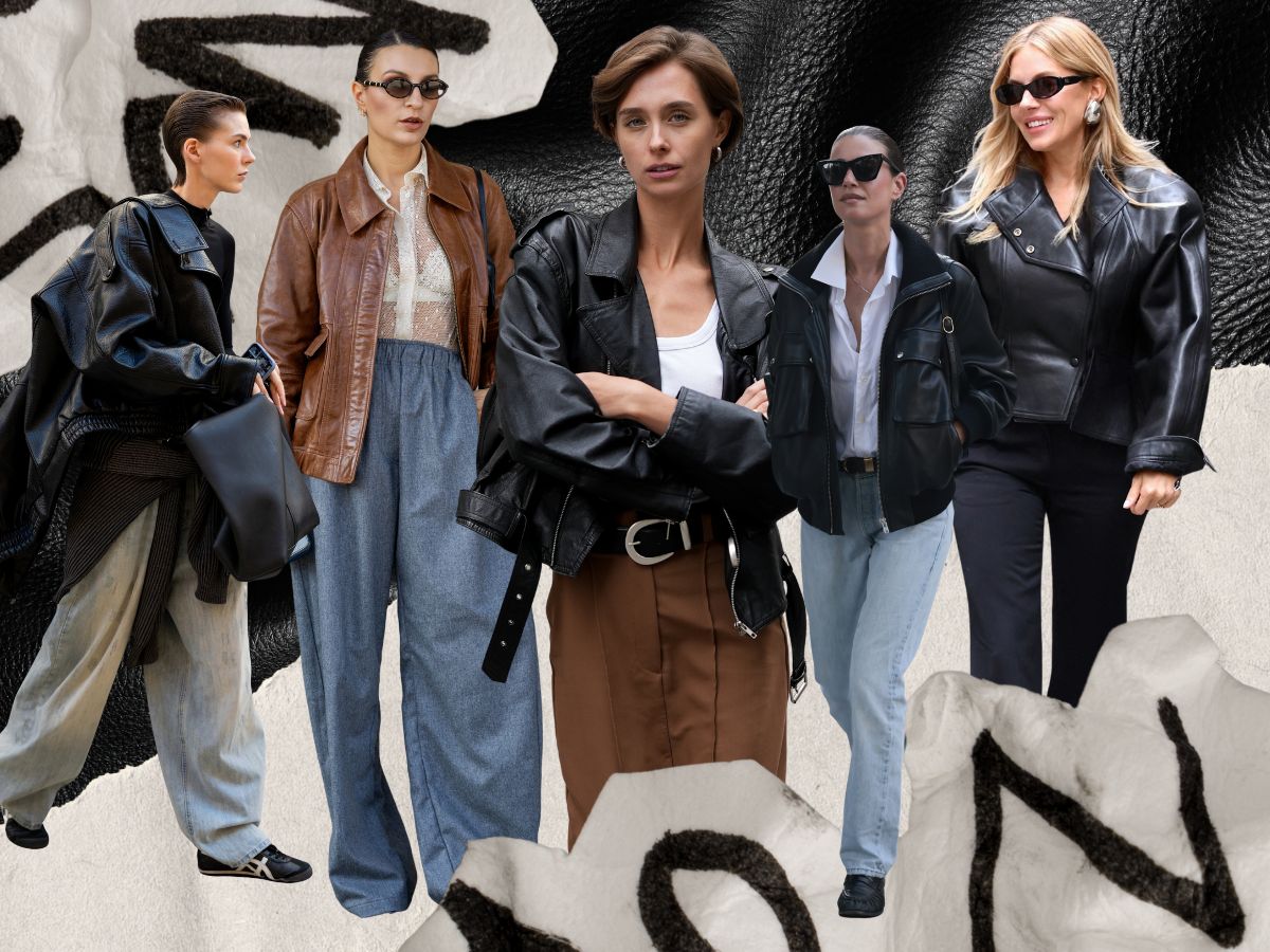 Leather jacket: Το κλασικό πανωφόρι θα σε βγάζει πάντα ασπροπρόσωπη στα πρώτα κρύα