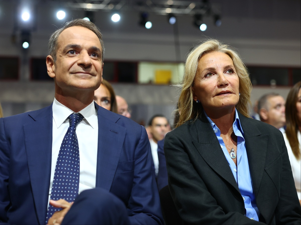 Μαρέβα Γκραμπόφσκι – Μητσοτάκη: Στο πλευρό του Κυριάκου Μητσοτάκη στη ΔΕΘ – Φωτογραφίες