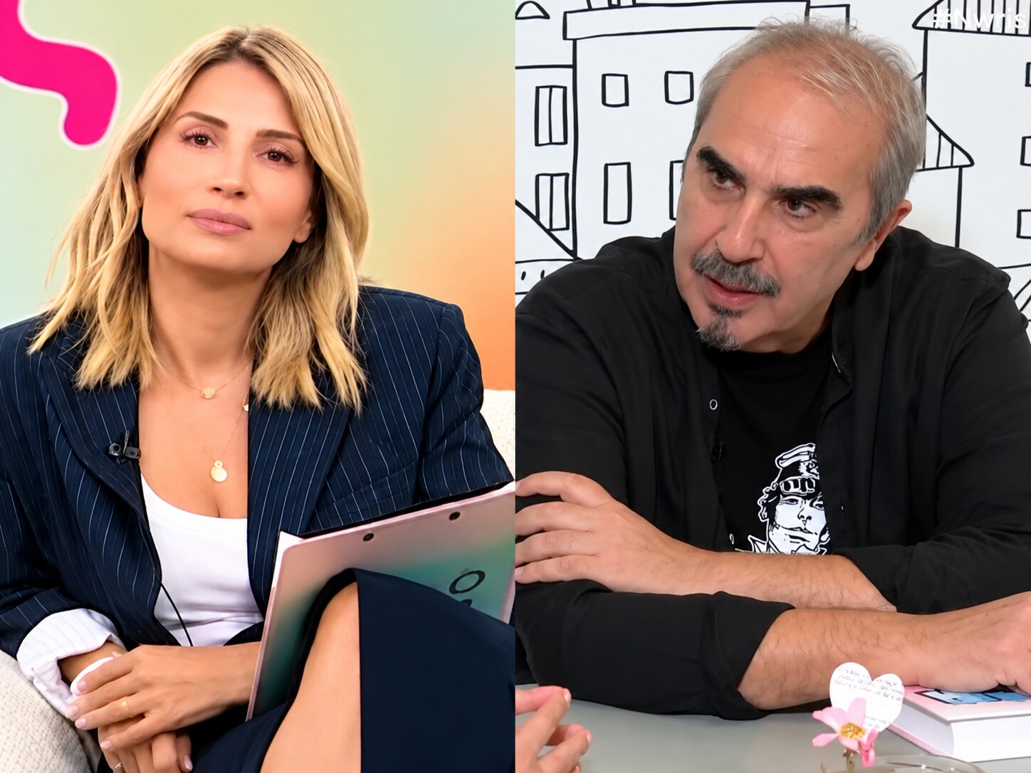 Βαγγέλης Περρής για Μαρία Ηλιάκη: «Μου συμπαραστάθηκε σε μια δύσκολη περίοδο, ήταν πολύ ενδιαφέρον αυτό που έκανε»