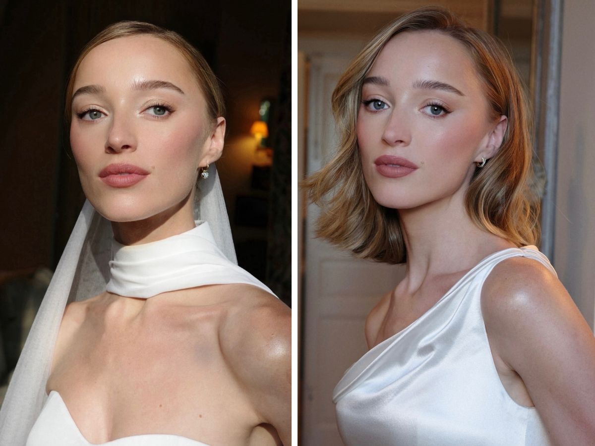 Phoebe Dynevor: Η πρωταγωνίστρια του Bridgerton παντρεύτηκε και το μακιγιάζ της είναι η απόλυτη έμπνευση για έναν γάμο υπό το φως των κεριών