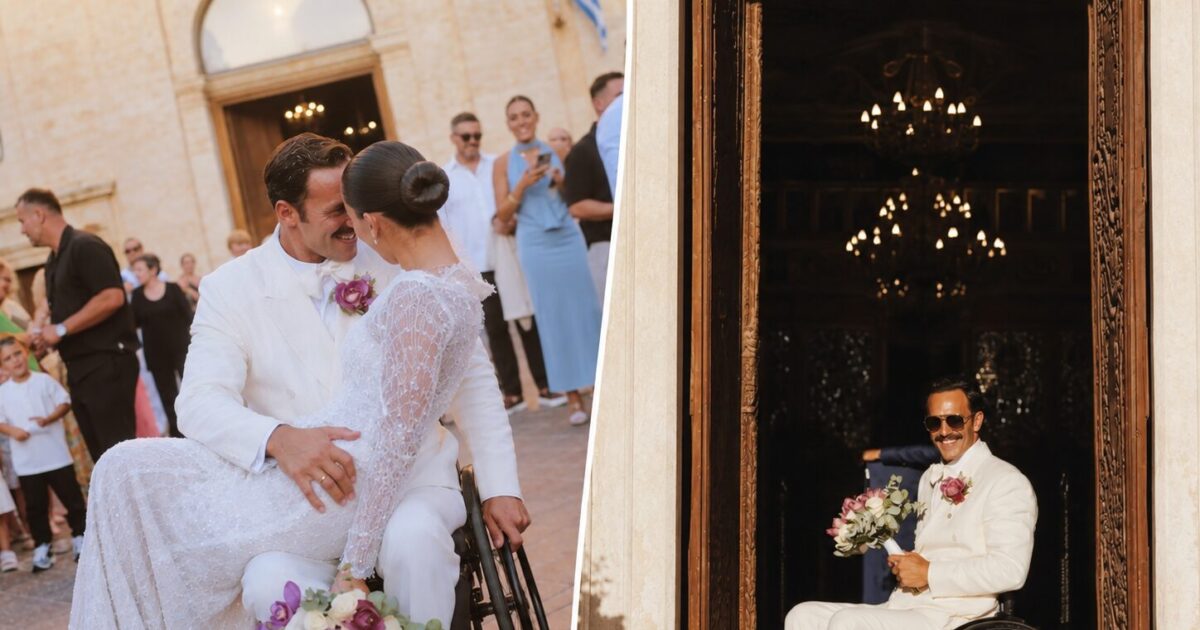 Αντώνης Τσαπατάκης: Δημοσίευσε βίντεο από τον γάμο του – «Αυτή είναι η γυναίκα μου, η αχτίδα που έγινε το φως μου»