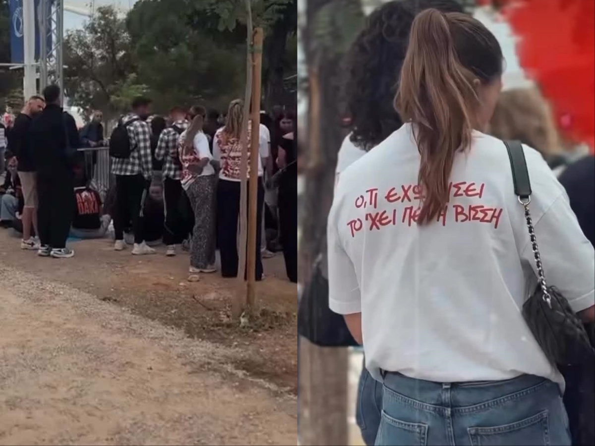 Η Άννα Βίσση στο ΟΑΚΑ: Ξεκίνησαν οι ουρές πριν την μεγάλη συναυλία – Βίντεο