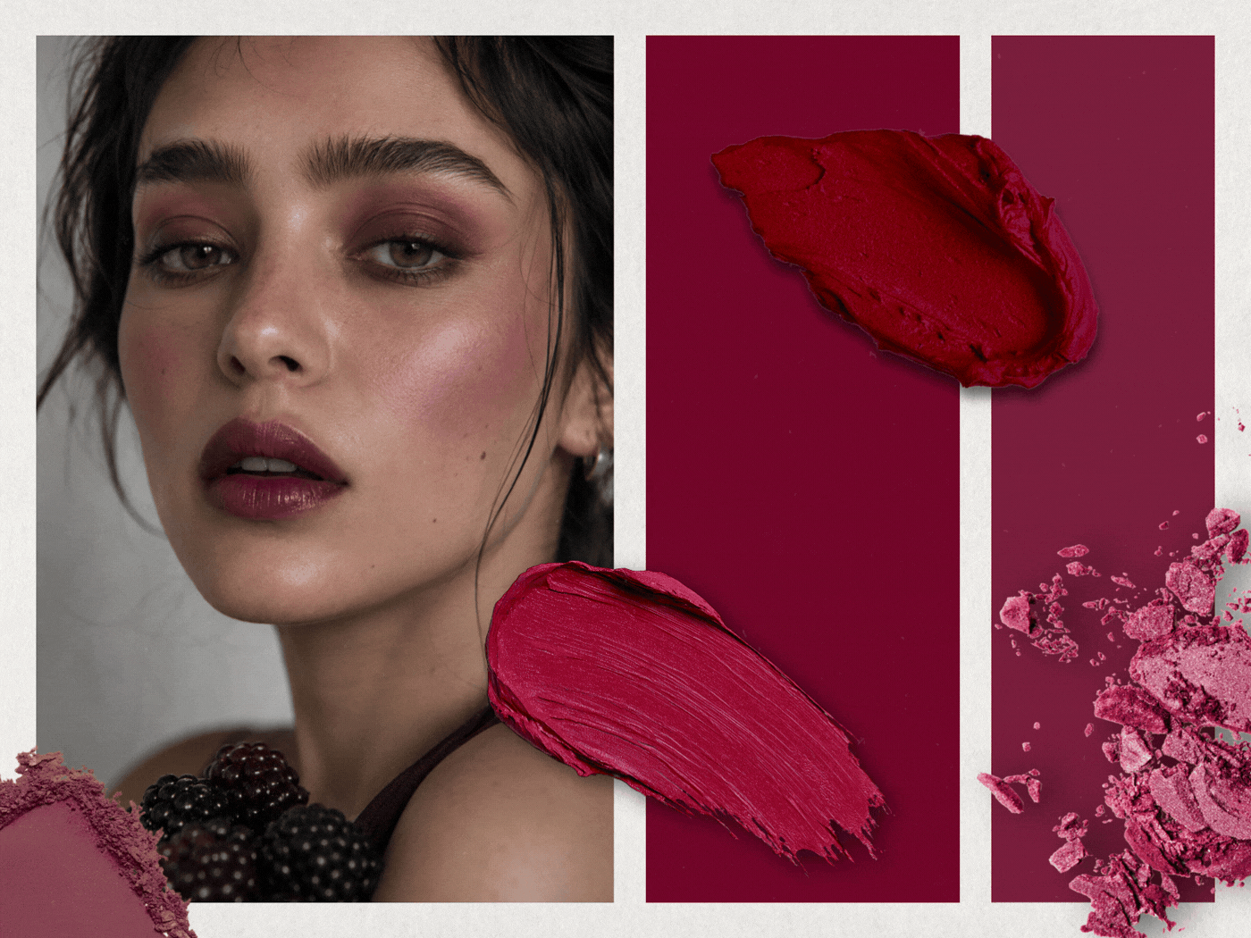 Burgundy glam: Η απόχρωση που απογειώνει το φθινοπωρινό μακιγιάζ