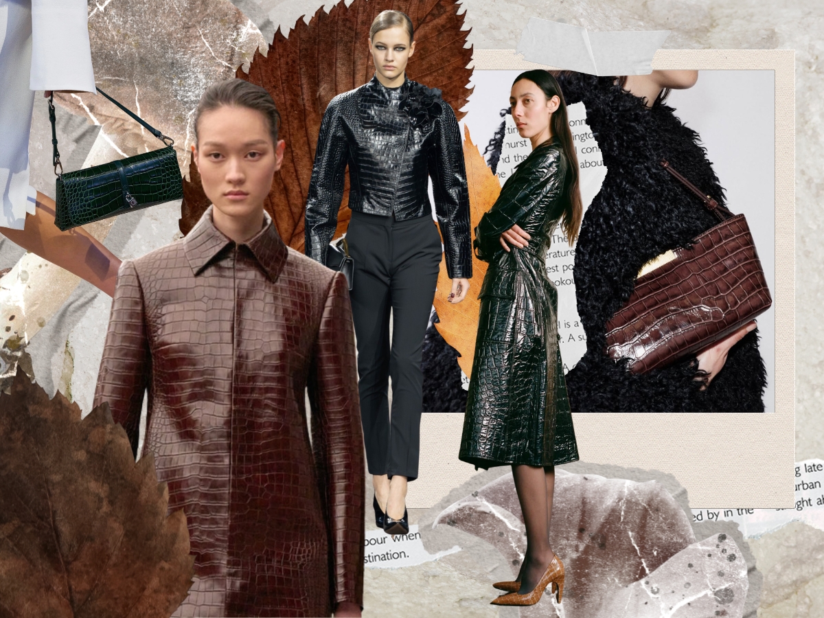 Croco: Μόνο αυτό το elegant δέρμα μπορεί να κάνει την πολυτέλεια wearable