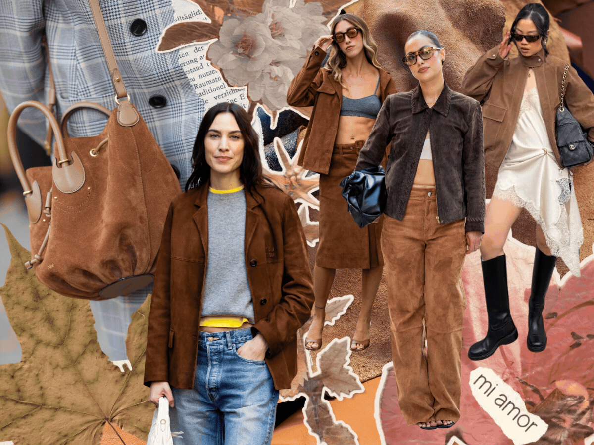Suede: Το street style αποθεώνει το πιο chic υλικό της σεζόν