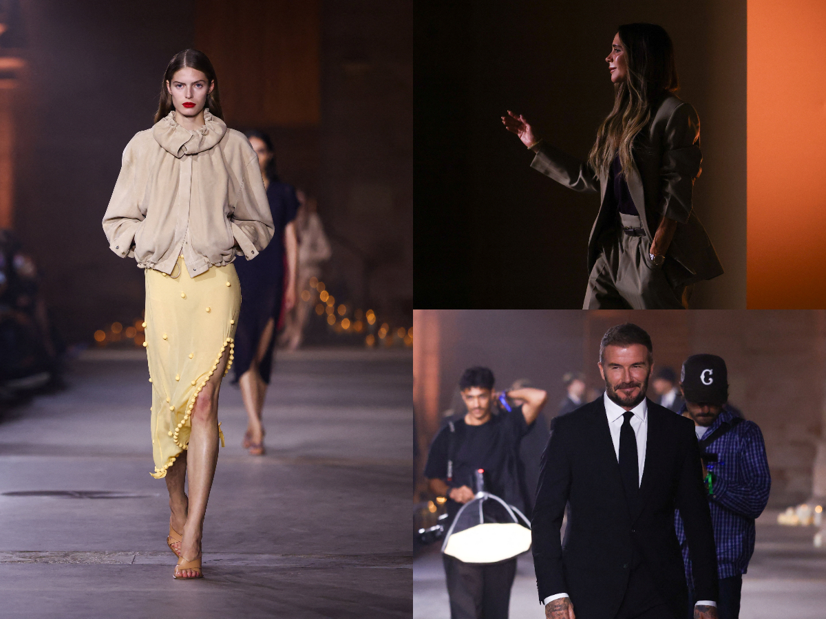 Victoria Beckham SS27: Μία sporty συλλογή με εκλεπτυσμένες λεπτομέρειες και όλη την οικογένεια στο front row