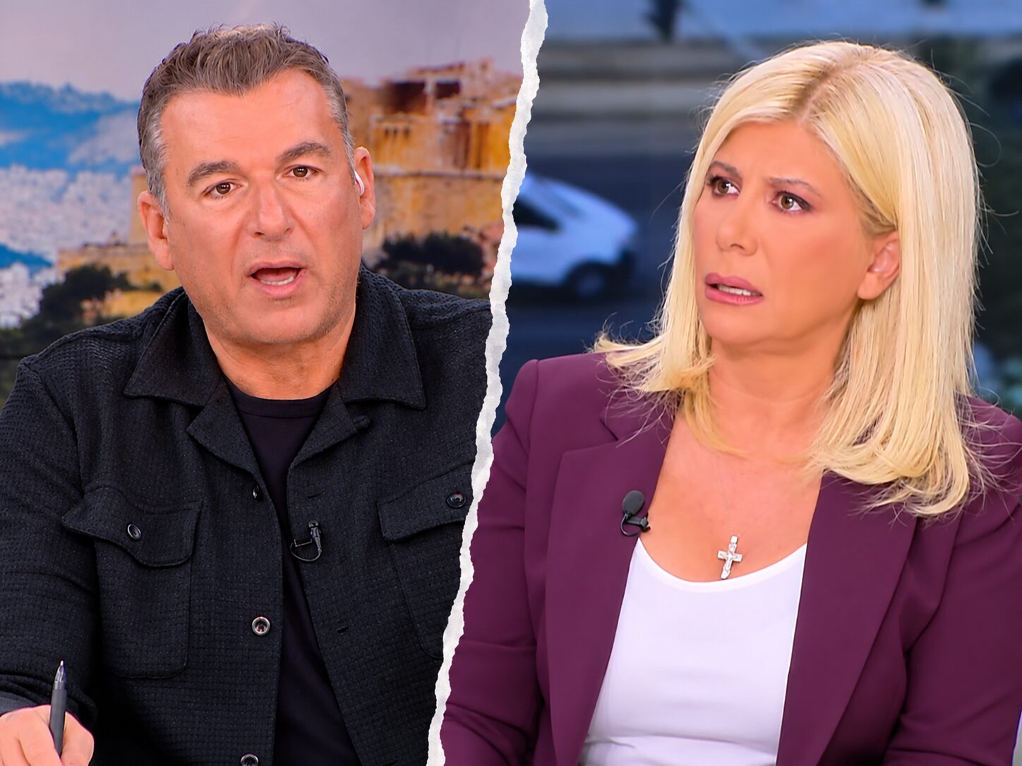 Γιώργος Λιάγκας: «Ποταμός» κατά της Ζήνας Κουτσελίνη για τη Μαρία Αντωνά – «Αν θες να χτυπήσεις κάποιον, χτύπα εμένα – Είναι άδικο»