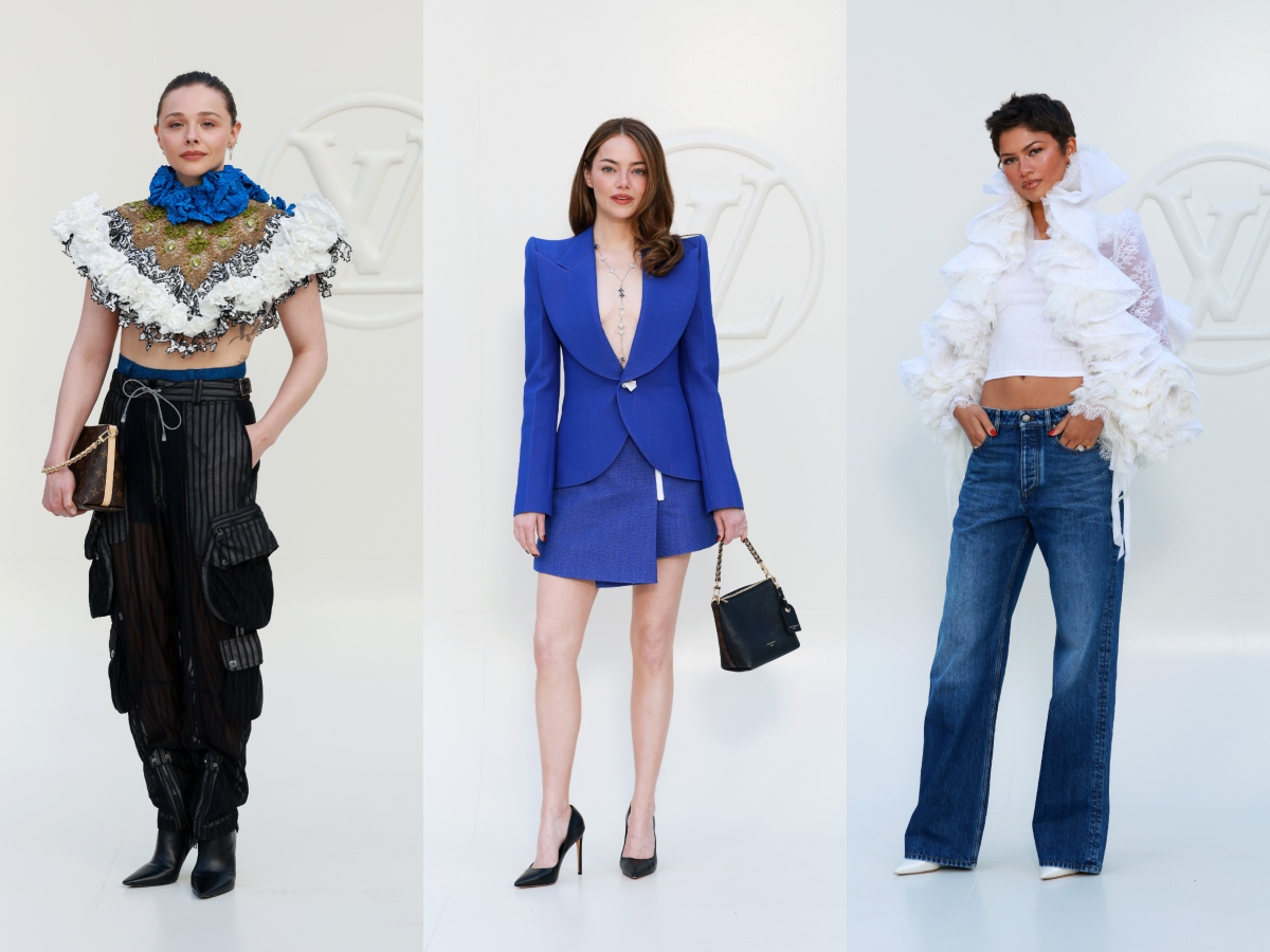 Τα εντυπωσιακά looks των celebrities στο show του οίκου Louis Vuitton