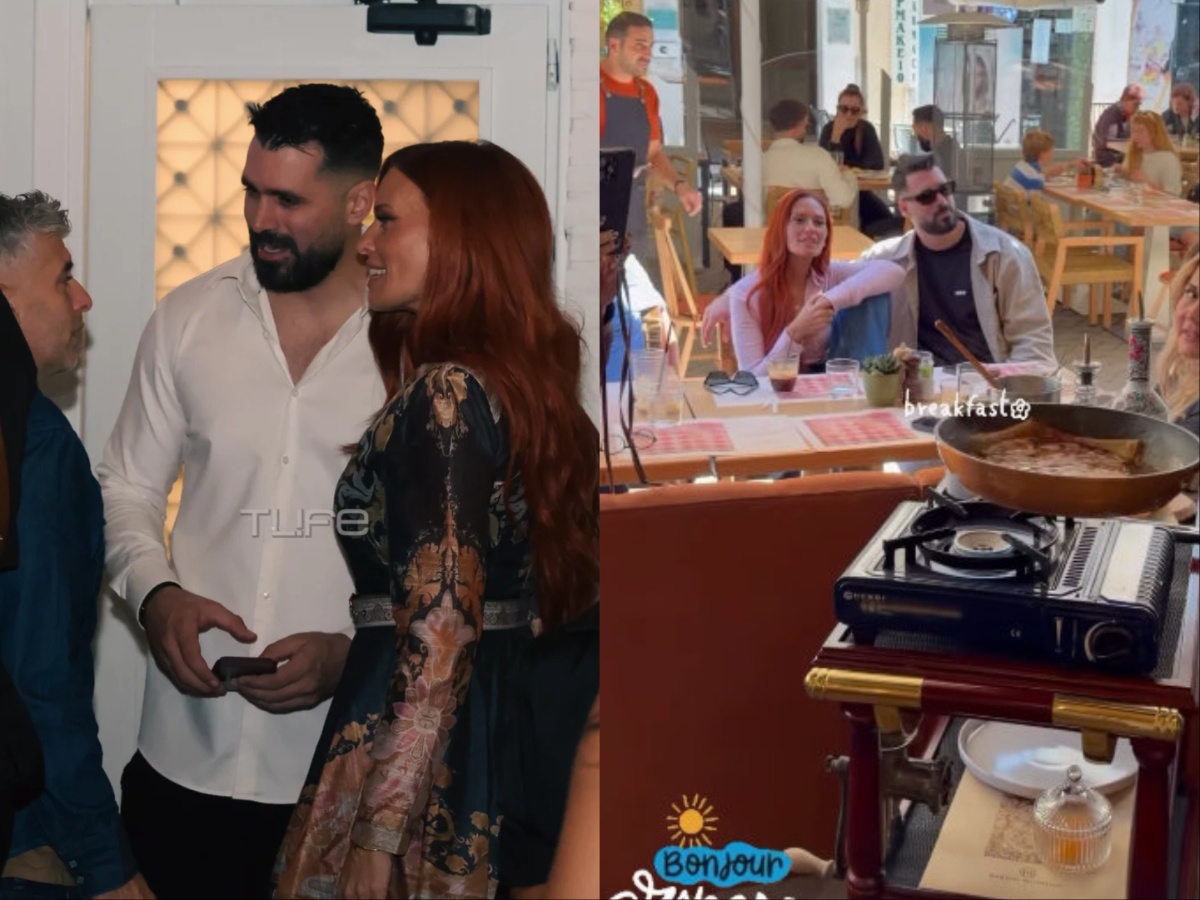 Σίσσυ Χρηστίδου: Δημοσίευσε βίντεο με τον σύντροφό της, Στέφανο Νεδέλκο από το νέο του εστιατόριο στην Κέρκυρα