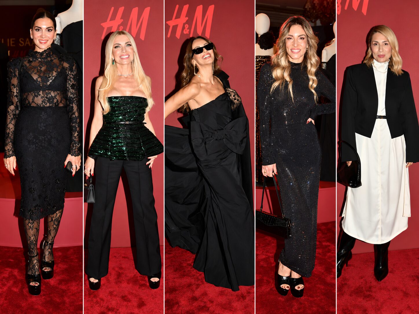 H&M x Elie Saab: Ποιοι celebrities έδωσαν το «παρών» στο λαμπερό πάρτι στο κέντρο της Αθήνας για τη νέα συλλογή