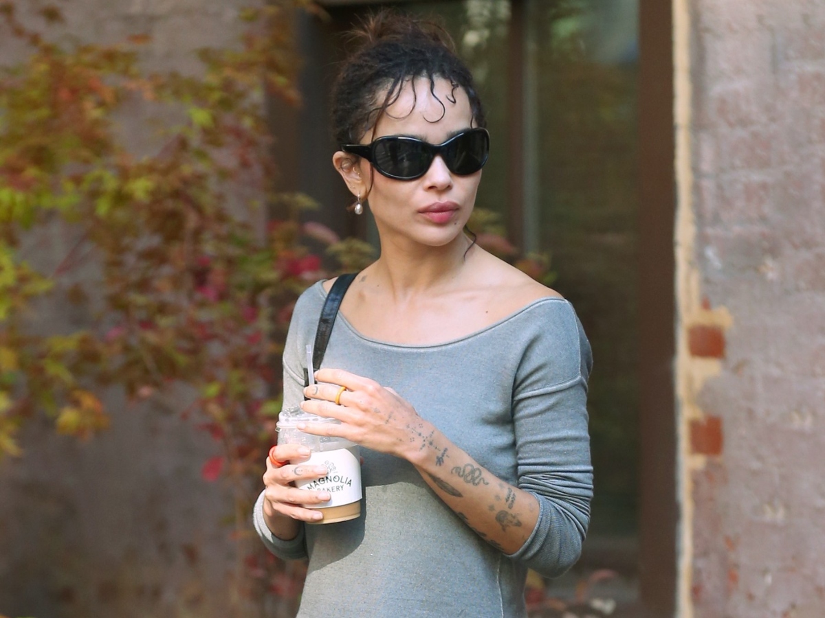 Η Zoë Kravitz επαναπροσδιορίζει το french twist με τις χαρακτηριστικές πλεξούδες της